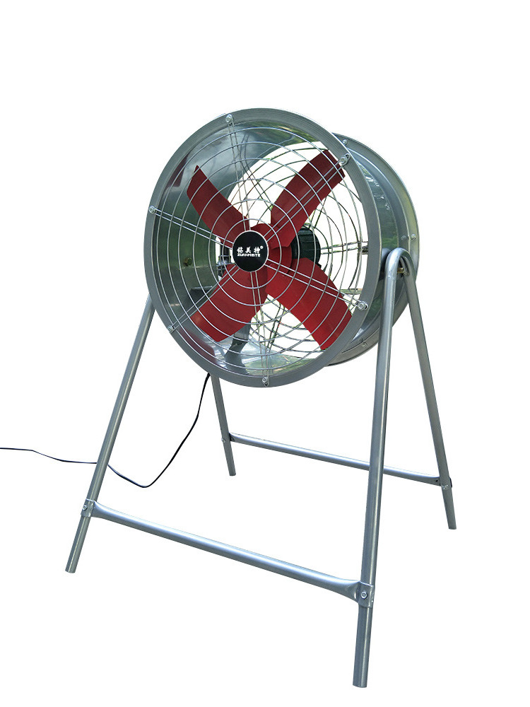 Simple Deluxe 24 Inch Heavy Duty Metal Industrial Drum Fan, 3 Speed Floor Fan for Warehouse, Workshop, Factory and Basement