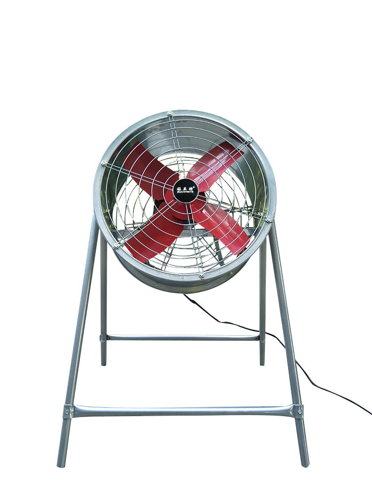 Simple Deluxe 24 Inch Heavy Duty Metal Industrial Drum Fan, 3 Speed Floor Fan for Warehouse, Workshop, Factory and Basement