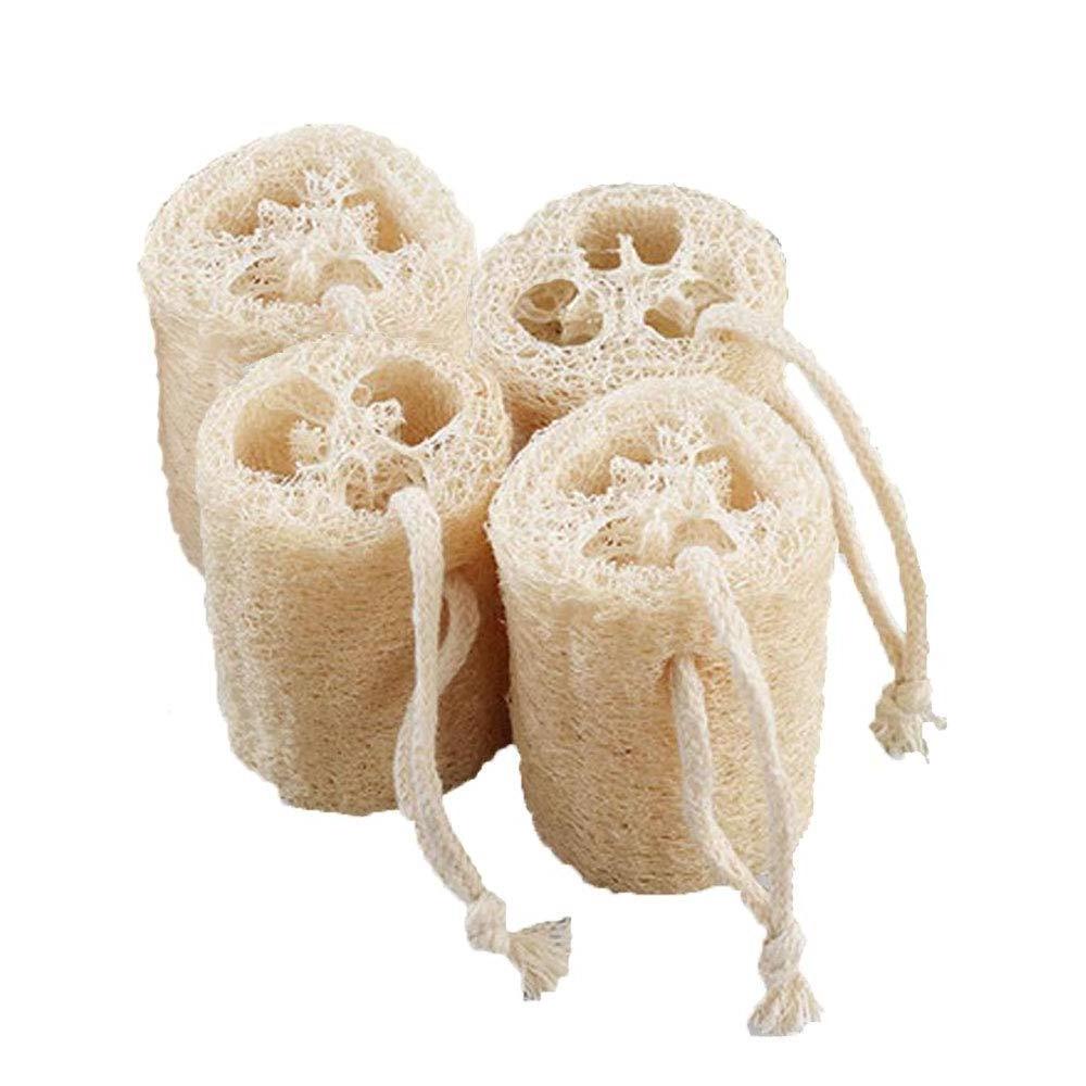 Natural Organic Loofah Bath Brush Eco-Friendly Natural Exfoliating Real Shower Loofah Sponge For Bath Loofah Brush