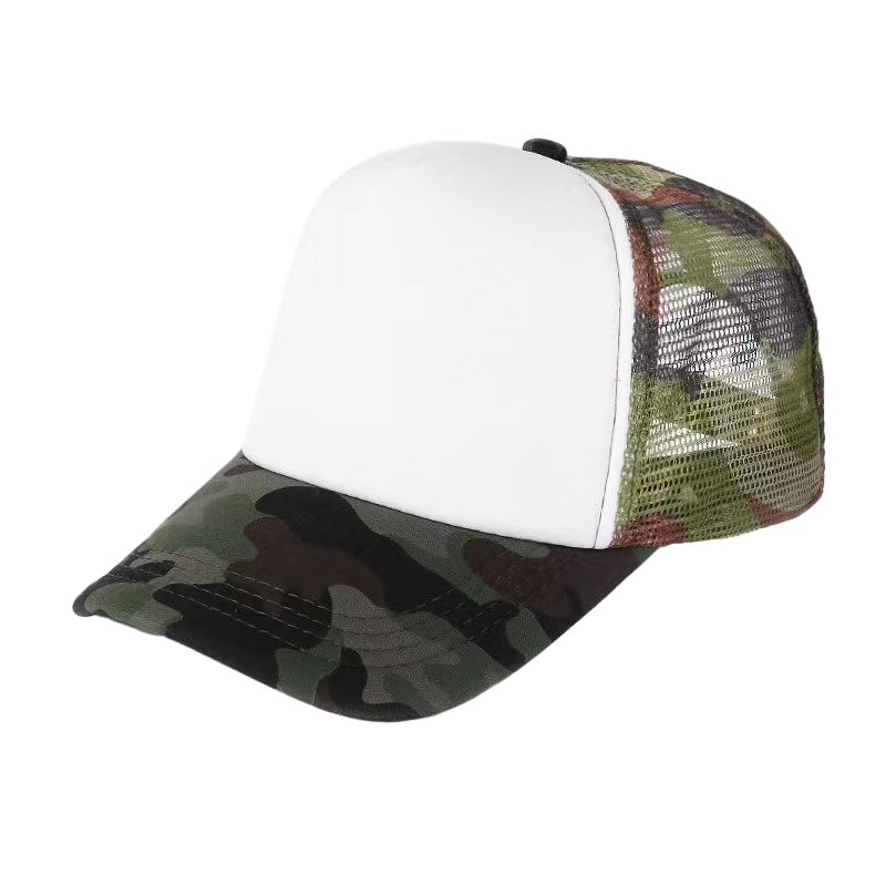 wholesale Camouflaged Tactical baseball cap custom patches embroidery beanie promotional cotton blank camo hat