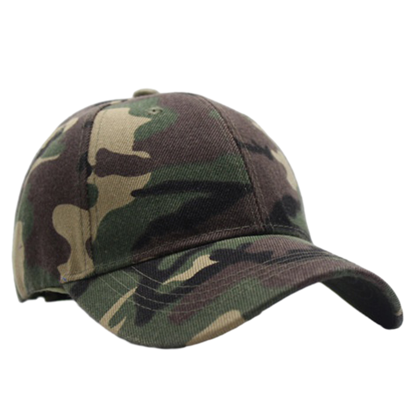 wholesale Camouflaged Tactical baseball cap custom patches embroidery beanie promotional cotton blank camo hat