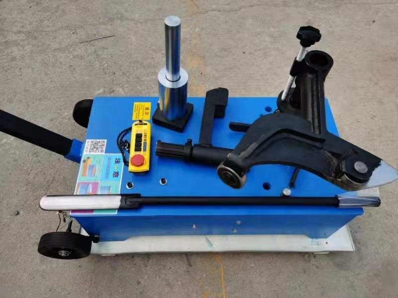 2020 Hot Sale Big Truck Tyre Removal Work Shop 220v or 380v Floor Electric and Air Truck Vacuum wheel Tire Changer Parts