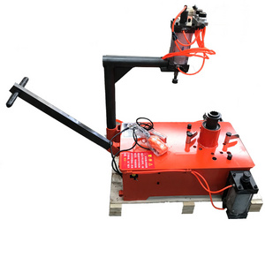 Heavy duty Portable touchless Electric Threading Machine tire changing pneumatic rim forklift type tire changer