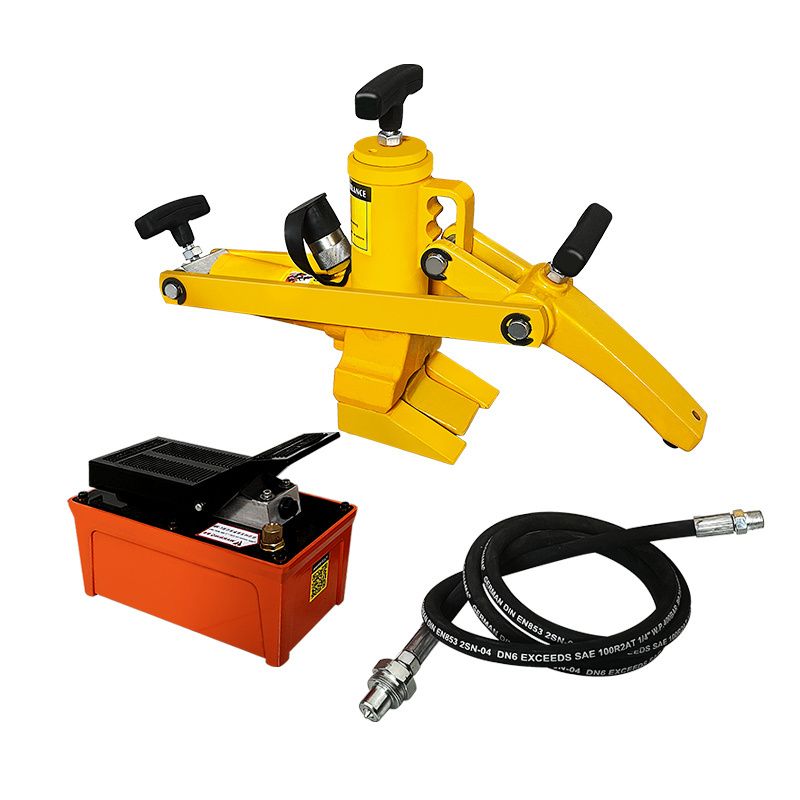 Factory Direct Sell Cheap Type Pneumatic Tire Removal Tool 10 Ton Manual Pneumatic Hydraulic Tire Bead Breaker