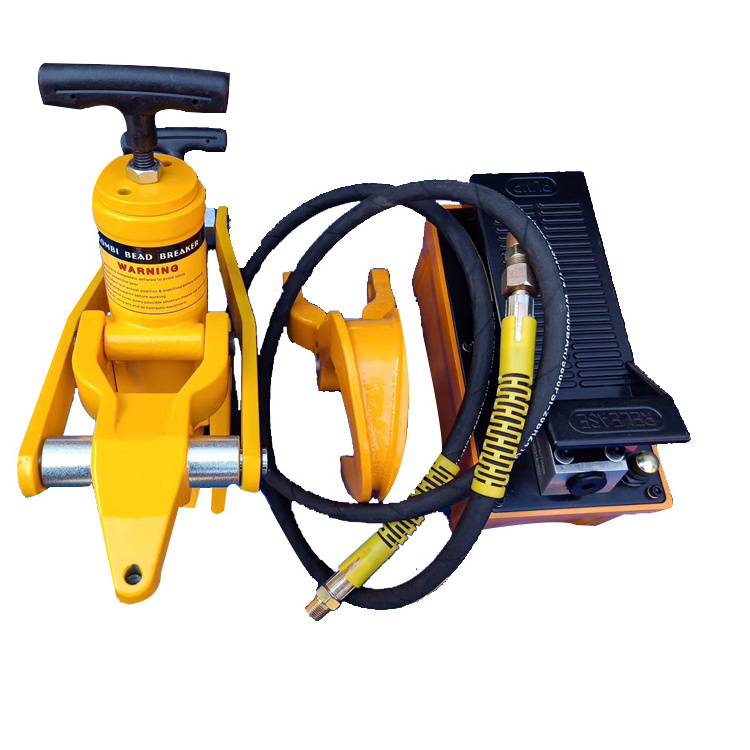 High Quality 5 Ton Manual Pneumatic Portable Hydraulic Truck Tyre Changer Combi Bead Breaker