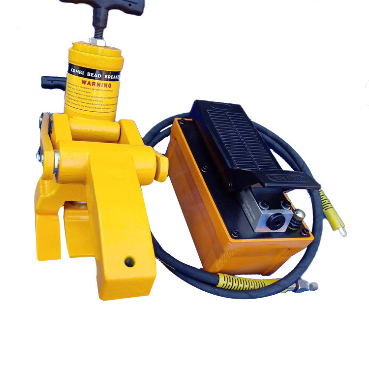 High Quality 5 Ton Manual Pneumatic Portable Hydraulic Truck Tyre Changer Combi Bead Breaker