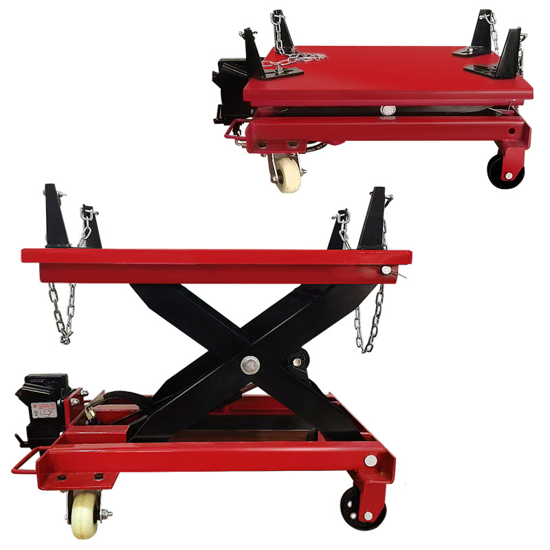 Hot Selling Hydraulic Steel Vehicle Transmission Jacks 2.5Ton 2500kg Low Lift Floor Transmission Jack