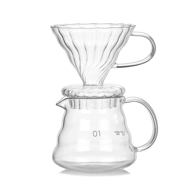 Safe Heatproof Glass Coffee Carafe Glass Flower Pot Supplier From China