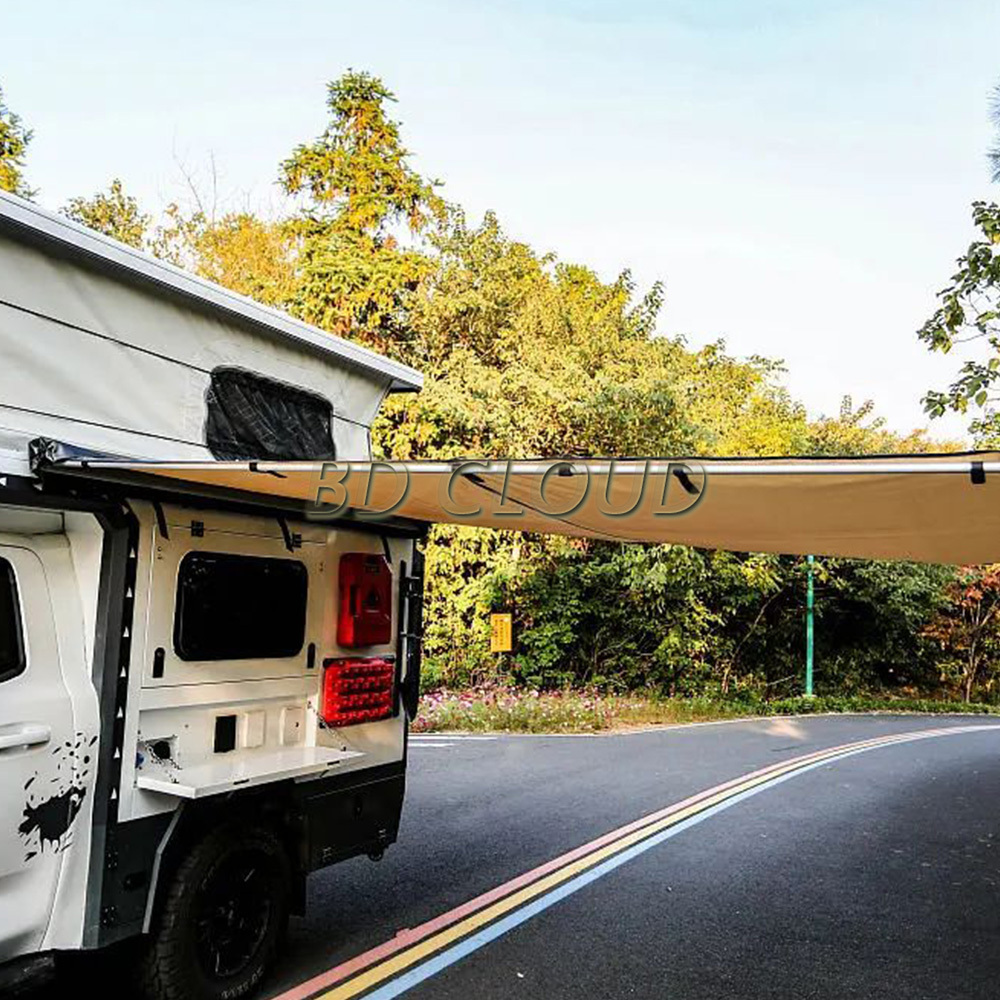 Galvanized sheet Profile steel 4x4 FRP pick up truck camper slide on camper trailer with kitchen in 2024