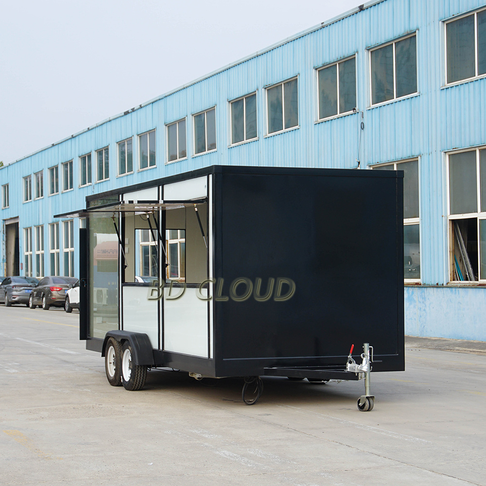 2023 Food Trailer Australian Standard Track Truck Cheap Fully Equipped USA Standards Food Trailers