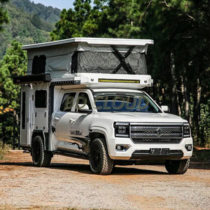 Galvanized sheet Profile steel Fiberglass slide-in camper Pickup Camper trailer 4x4 Lightweight shell camper for pickup slide