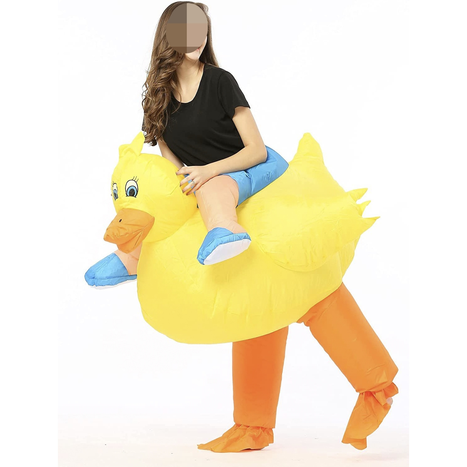 Giant inflatable yellow duck costume  inflatable mascot de mascotte costume  costumes  for adults free