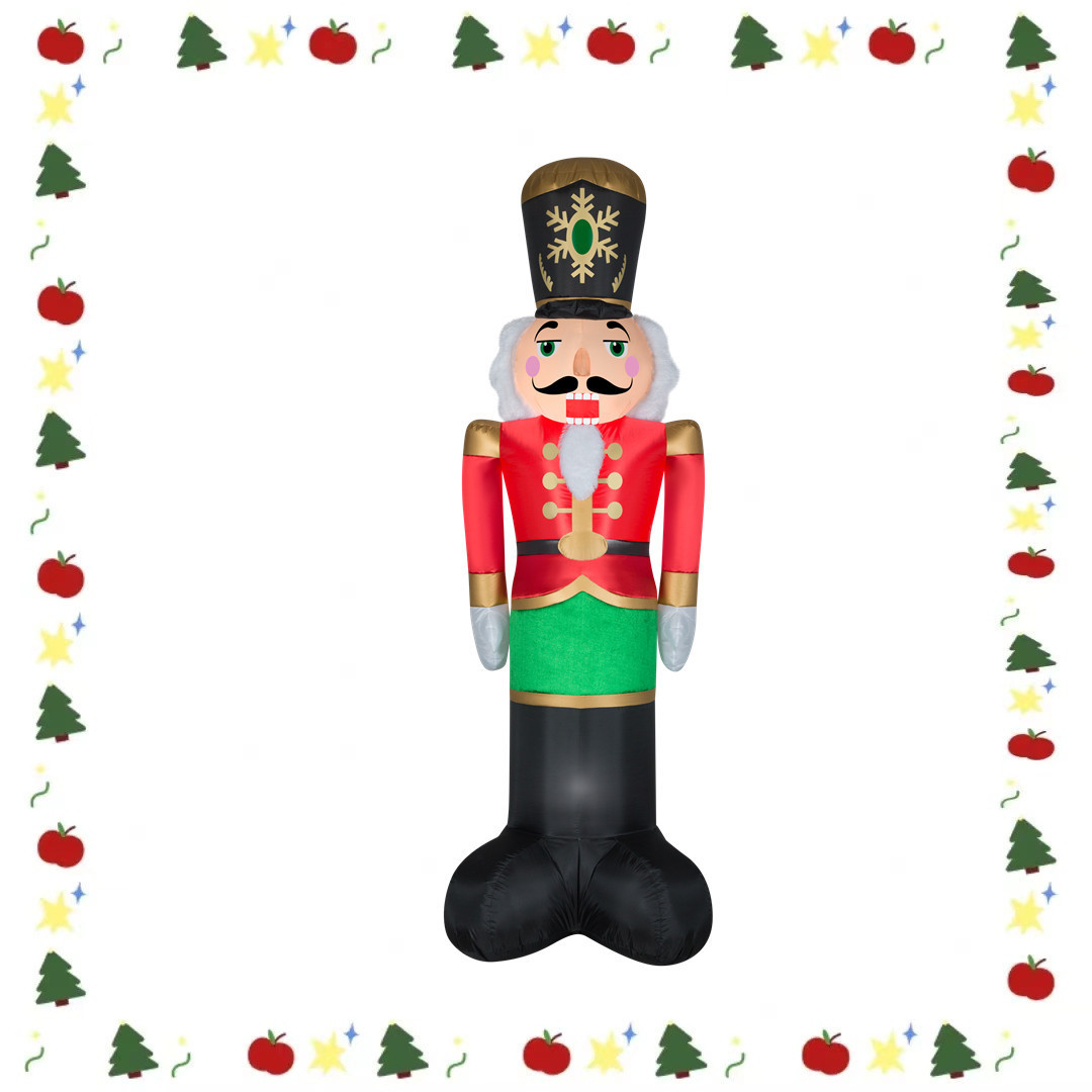 6ft outdoor nutcrackers Christmas Inflatable Decoration nutcracker ornament Inflatables Soldiers otra parte decoraciones