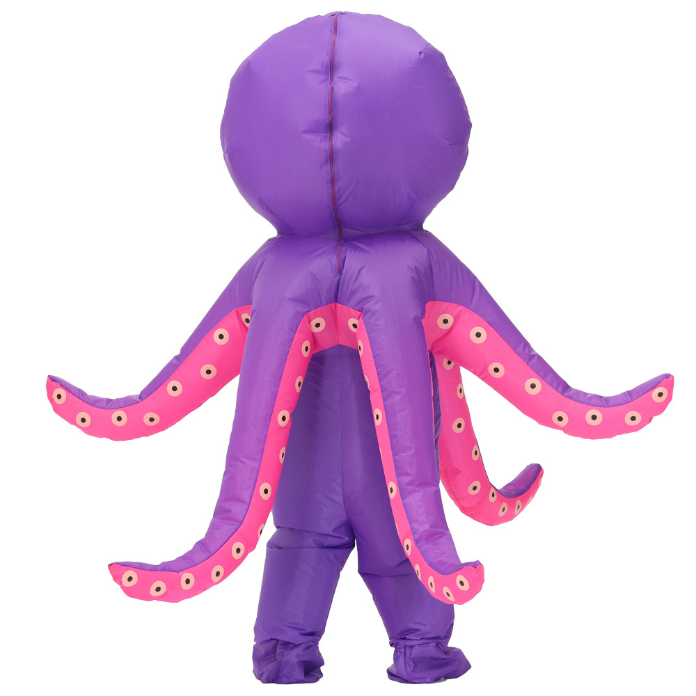 halloween mascotas mascaras para halloween disfraces de pulpo inflatable  kids carnival baby octopus mascot costume  for sale