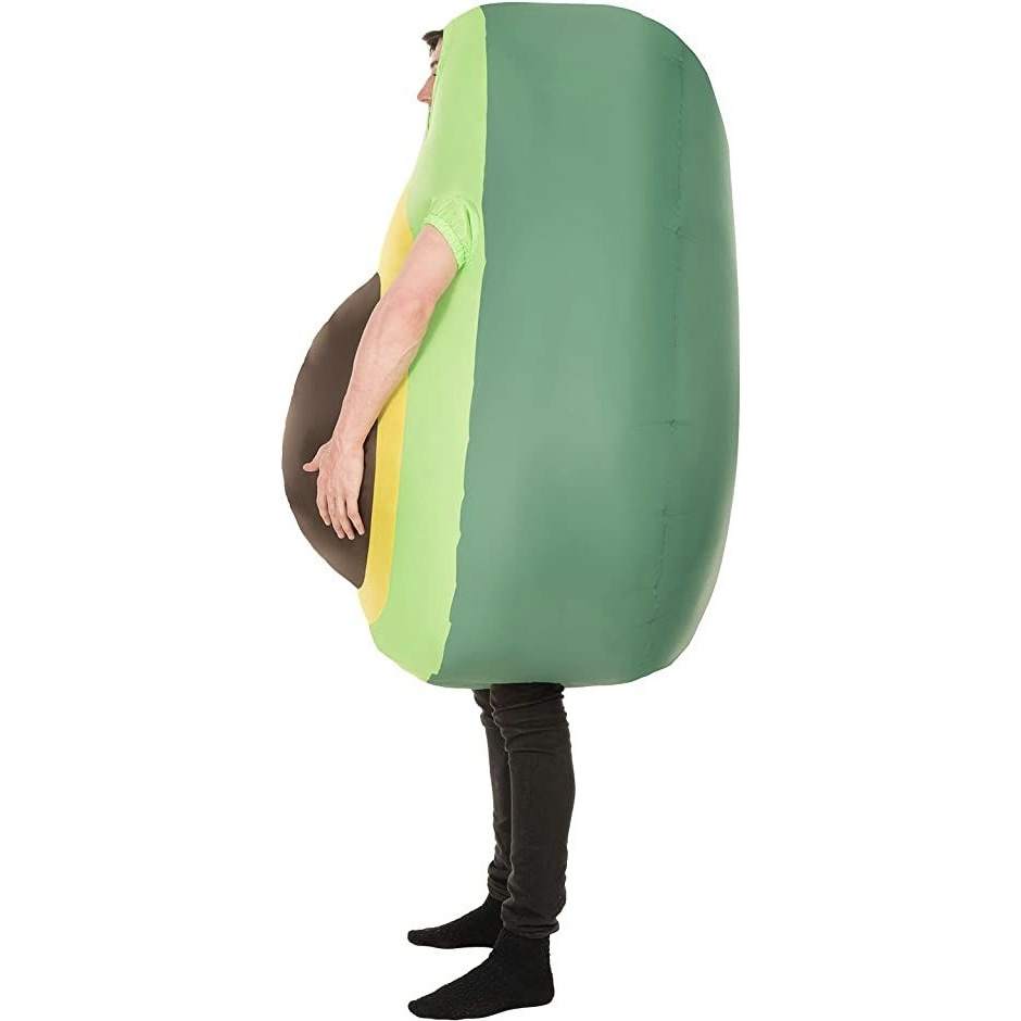 botargas disfraz inflable hot sale halloween adult large inflatable avocado mascot costume suppliers