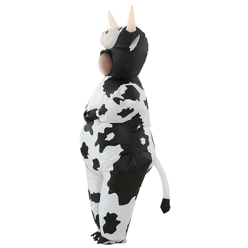 funny animal Inflatable Costume Cow Costumes Fancy Dress Cosplay full life size inflatable milk cow mascot costume