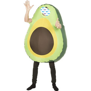 botargas disfraz inflable hot sale halloween adult large inflatable avocado mascot costume suppliers