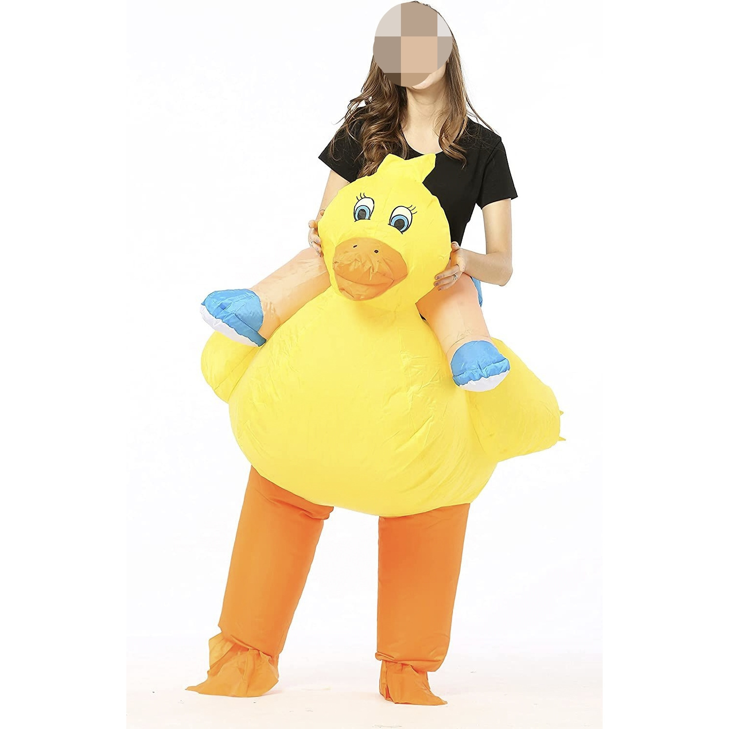 Giant inflatable yellow duck costume  inflatable mascot de mascotte costume  costumes  for adults free