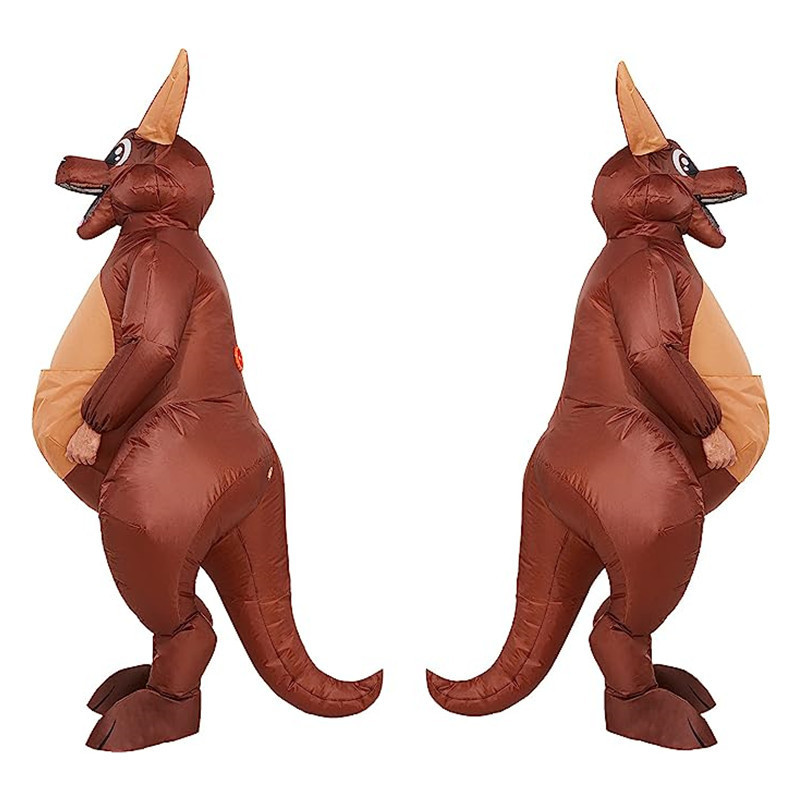 Kangaroo Halloween Advertising Cosplay Party Game Adult Cartoon Animal Inflatable Mascot Costume