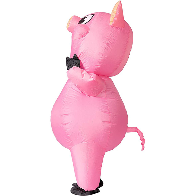 Inflatable Pig  mascot Halloween Costume Adult Unisex Full Body Animal Pig Inflatable disfraz inflable cerdo Costume