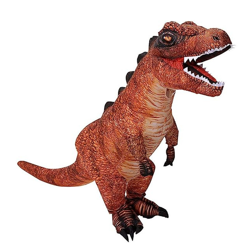 Inflatable  Adult Dinosaur spinosaurus Costume Blow up Costume Party Dress up Funny Dino Halloween