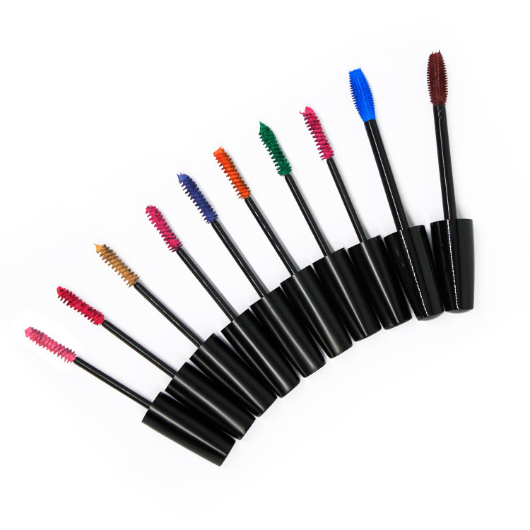 Daily make up long lasting custom Private Label Mascara Black Waterproof 4D colorful black Mascara