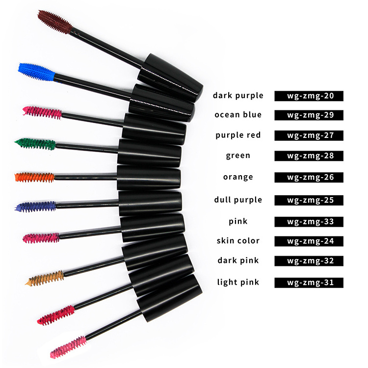 Daily make up long lasting custom Private Label Mascara Black Waterproof 4D colorful black Mascara