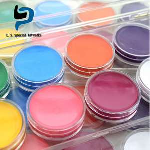 Children Safety Use Non-Toxic Eco-Friendly Skin-Friendly Water Activated 12 Colors Face Paint