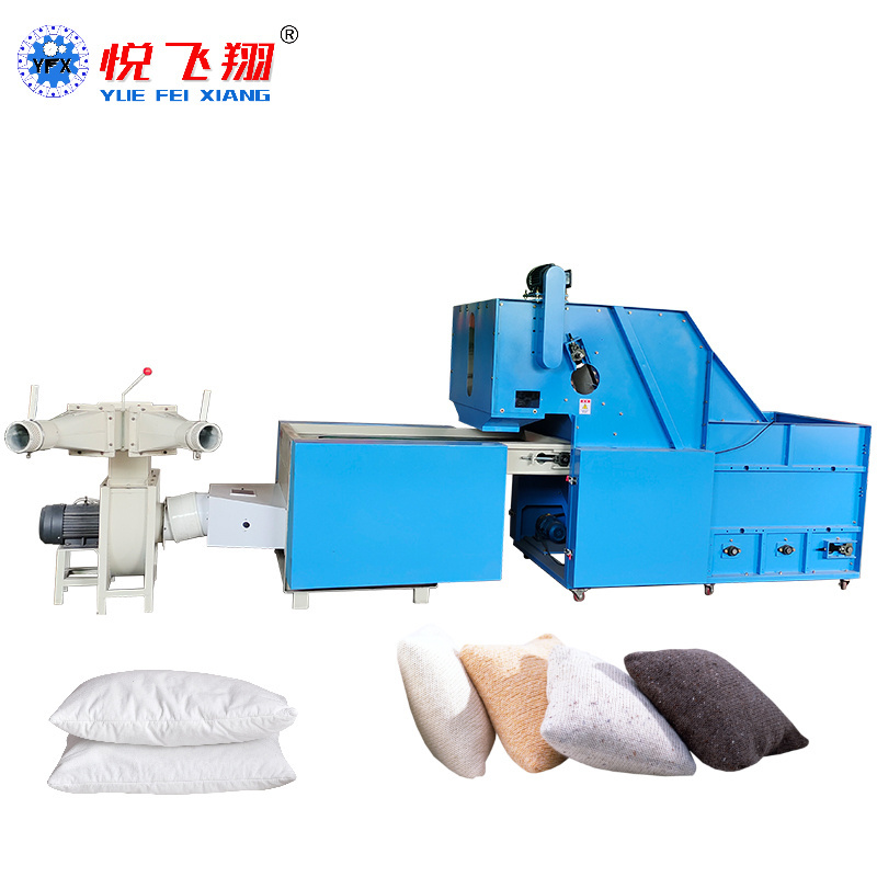 manufacturers direct selling high performance automatic polyester beans equipment pillow filling machine