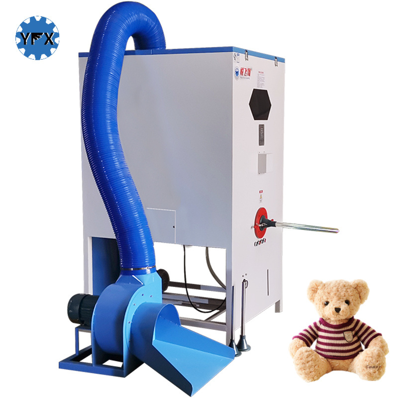 HOT selling Automatic build a bear machine Cushion fiber stuffing machine