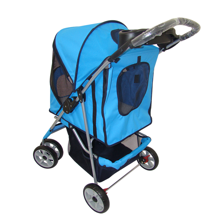 Portable foldable pet dog stroller outdoor walking beautiful wearable cat stroller traveling carrier