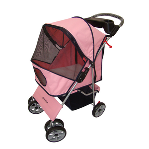 Luxury 600d oxford small animals pet stroller lightweight foldable pet stroller for cats and dogs