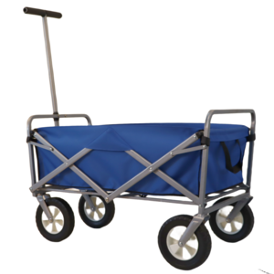 Outdoor Beach Folding Wagon Wholesale Beach Cart For Sand With Four Big Wheels