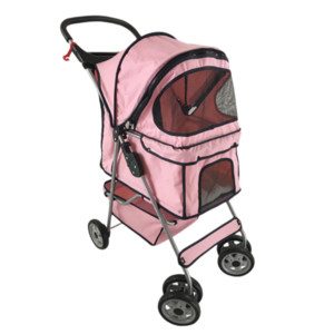 Hot selling serviceable foldable pet stroller cat dog convenient jogger pet trolley carrier