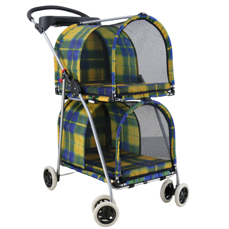 Wholesale cheap pet dog strollers wagon travel portable trolley pet carrier outdoor