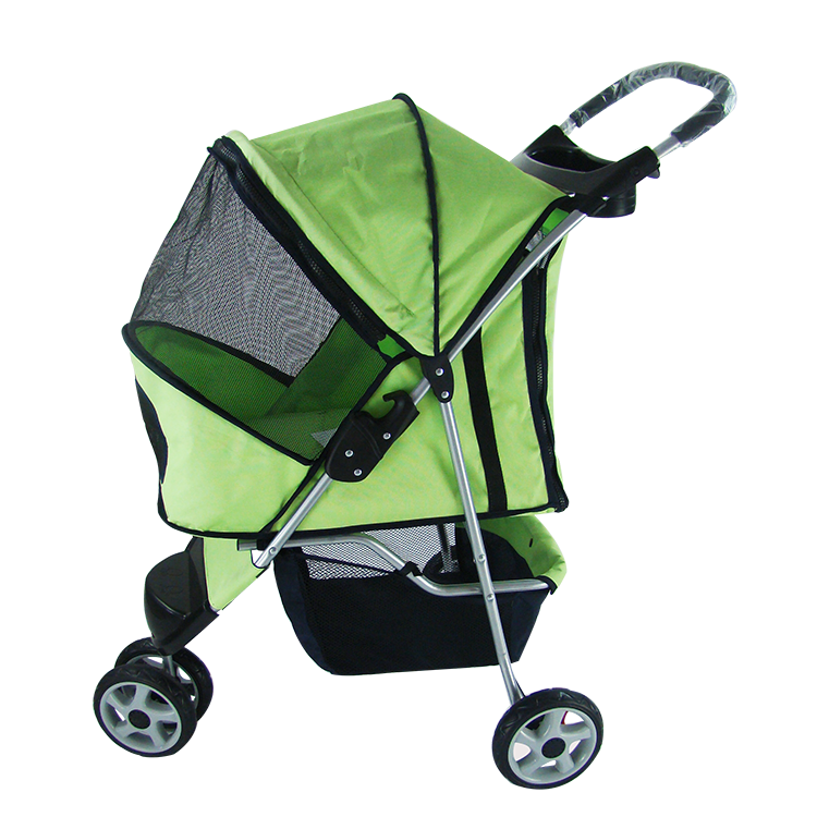 Foldable Portable 3 Wheels Pet Stroller Outdoor Pet Trolley  Carrier With Wheels Cat Dog Small Pet Stroller