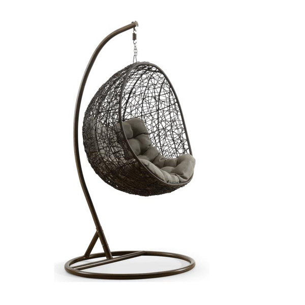 Hot Selling Balcony Round Patio For Bedroom Furniture Hanging Indoor Egg Shaped Outdoor Swing Chair