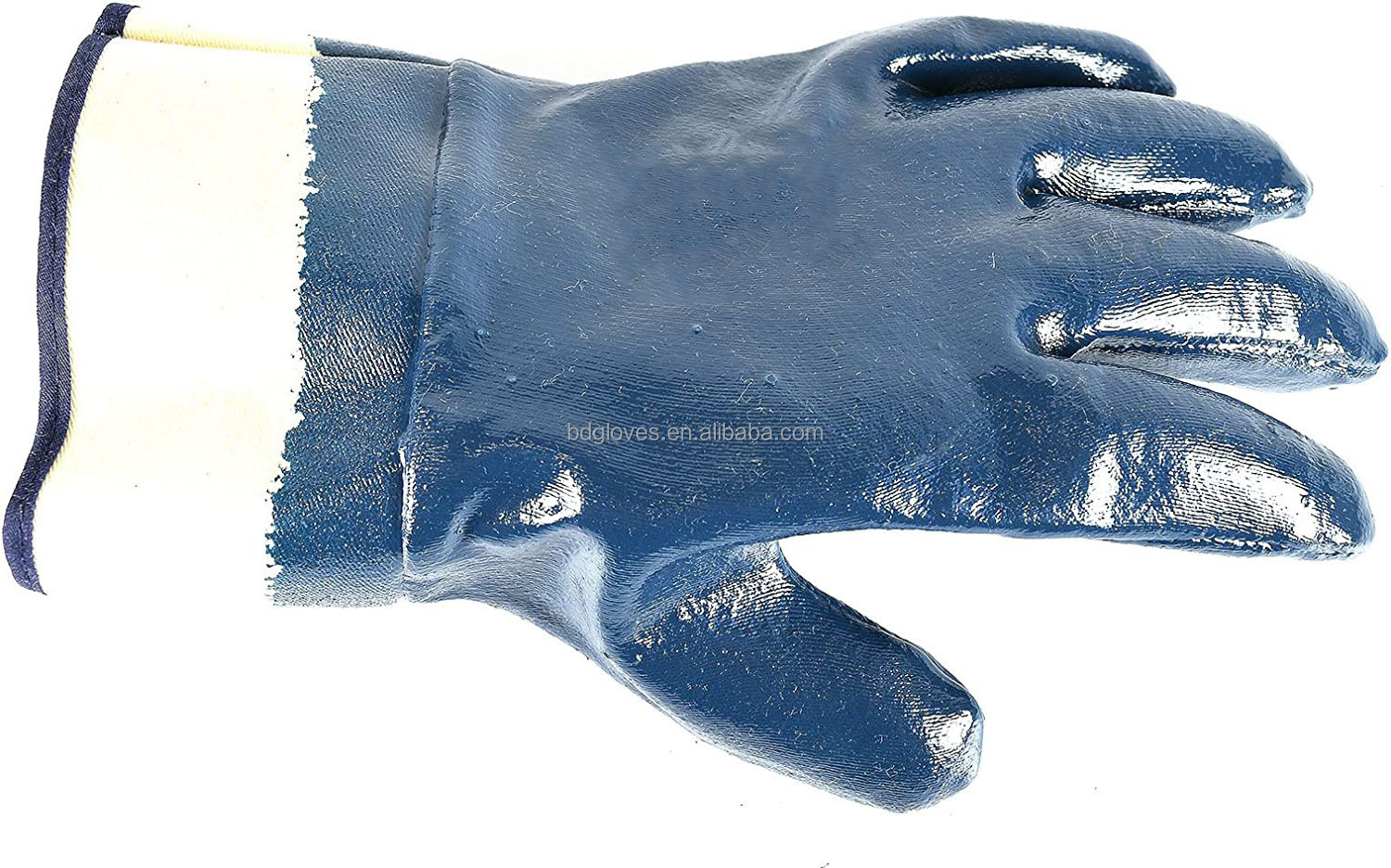 Industrial Cotton Nitrile Work Oil Resistant safety wholesale Hand Gloves nitrile coated custom glove for work guantes