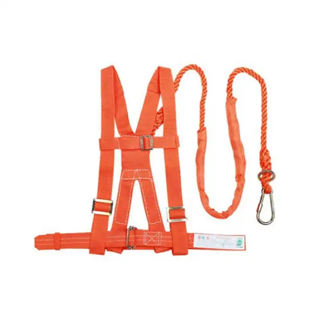 Wholesale low moq price fullbody safety belts rock climbing and high-altitude fall prevention personal safety equipment