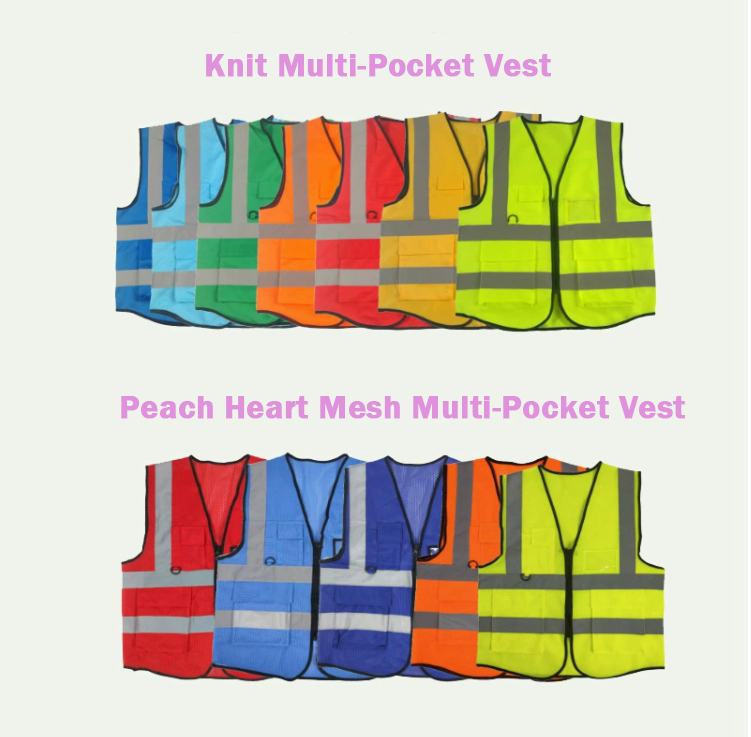 Wholesale low moq good cheep price PPE hi vis airport bike reflective security vest reflective for bicycle