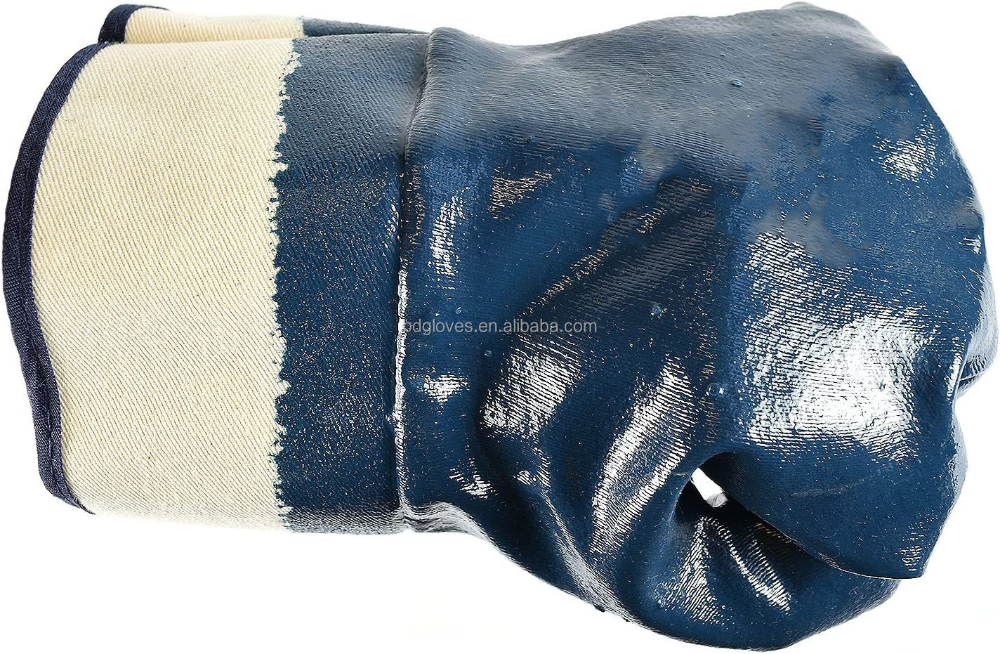 Industrial Cotton Nitrile Work Oil Resistant safety wholesale Hand Gloves nitrile coated custom glove for work guantes