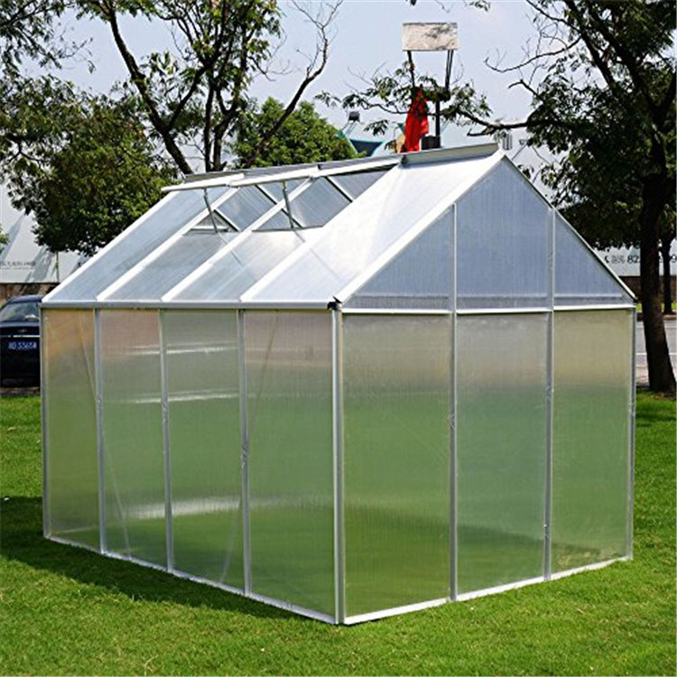 Commercial Glass Used Polycarbonate Mini Small Green Houses Aluminum Frame House Garden Greenhouse Other Greenhouses For Sale