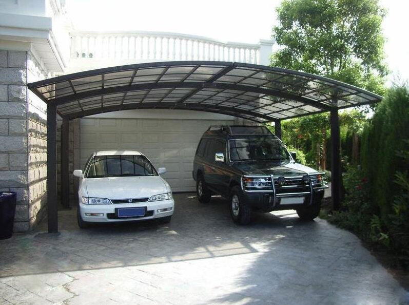 waterproof aluminium carport side panels plastic for car