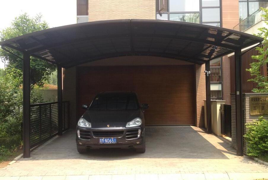 waterproof aluminium carport side panels plastic for car