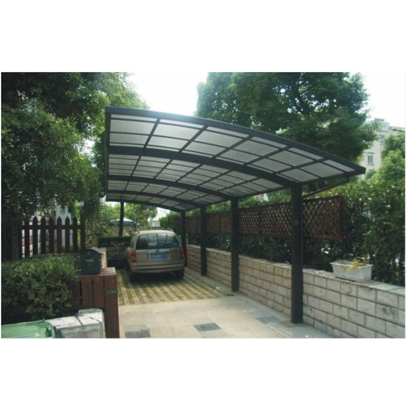 Aluminum and Panel Outdoor Car Parking Canopy Shed Carport Elegant and Luxury Style Customized DIY