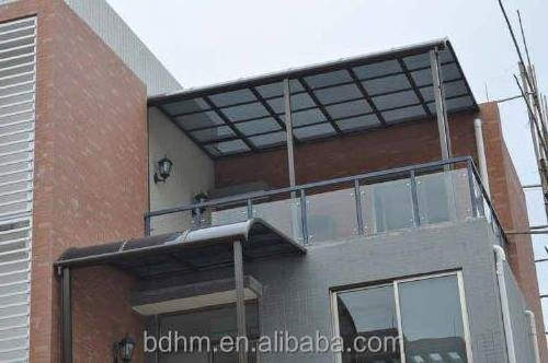 Aluminum pergola and waterproof balcony patio cover