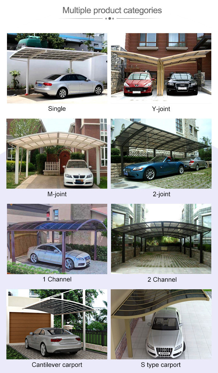 carport fiberglass sheet carport roofing car parking awning polycarbonate carport garages