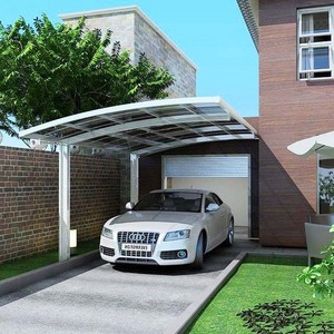 Factory Supplier Hangmei Aluminum Car Parking Canopies and Carport Polycarbonate Sheet Roofing