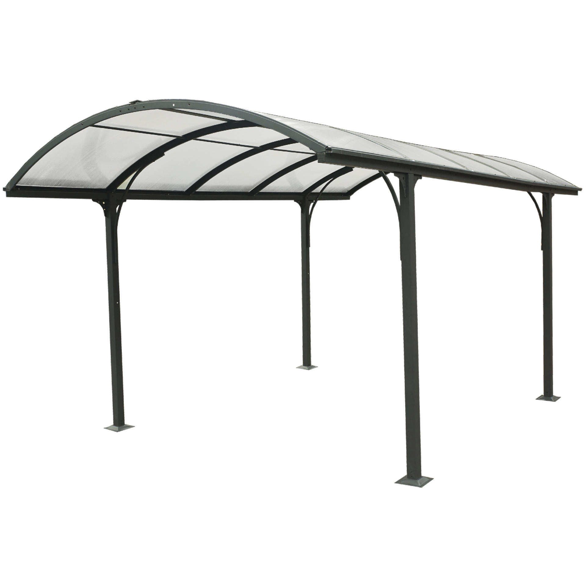 Canopies&Carports, Garages Type Aluminium/Solid PC Car Shelter