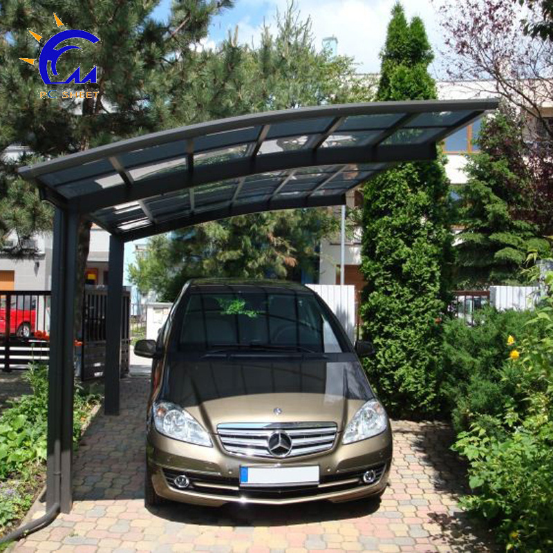 Hangmei Outdoor waterproof foldable aluminum free standing solar carport